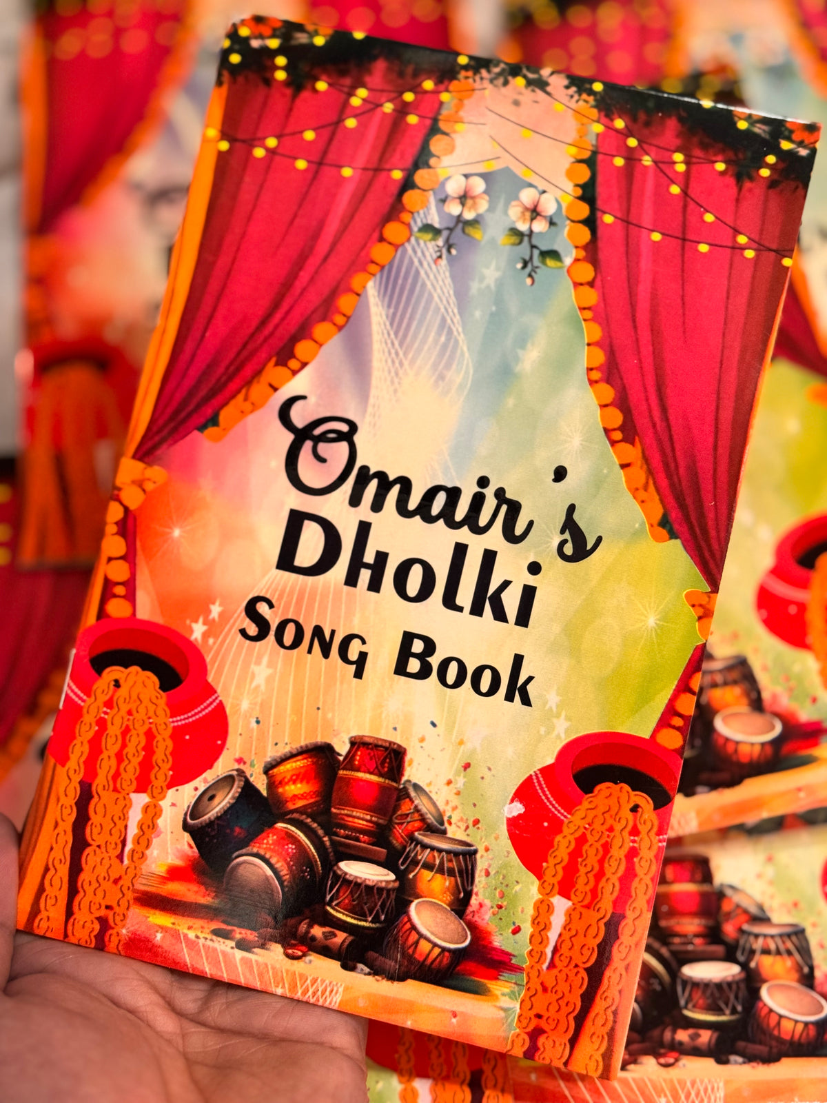 Song book with name