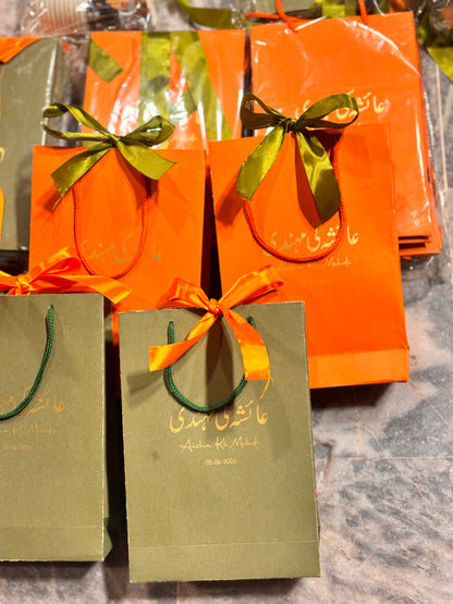 Mehndi Favor Bag