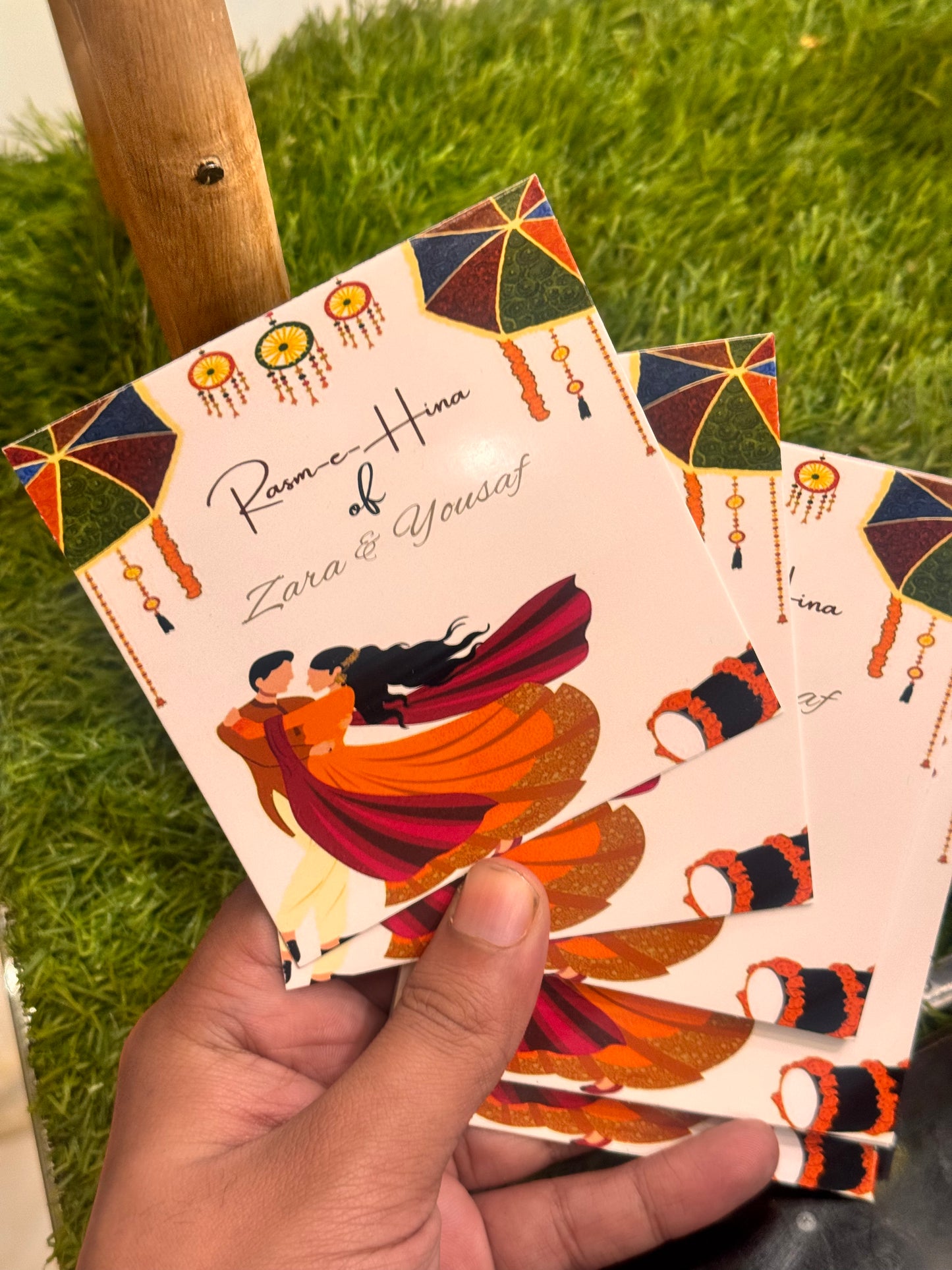 Find the Bride and Groom Card