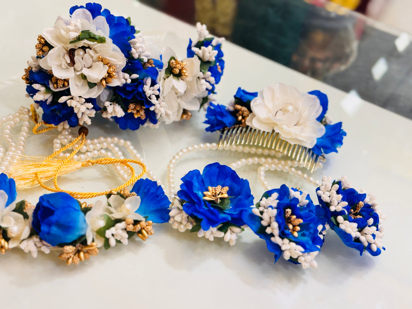 Fancy Floral Jewelry Set