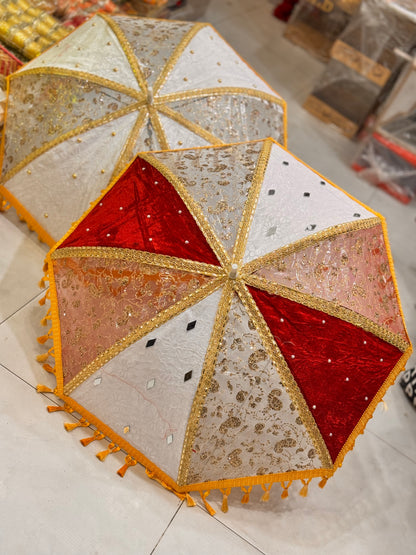 Decorative Umbrella Net Design