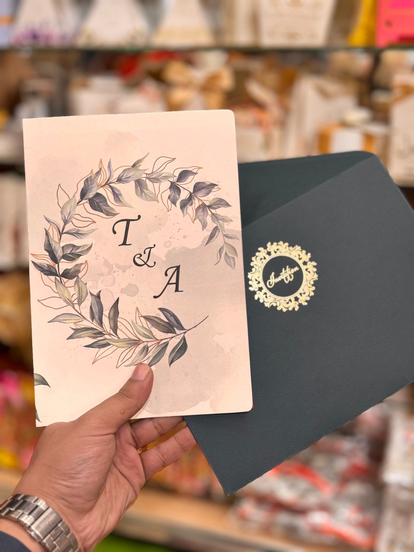 Black Envelope Card
