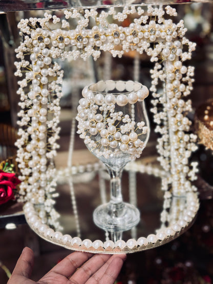 Pearl Stand Doodh Pilai Glass
