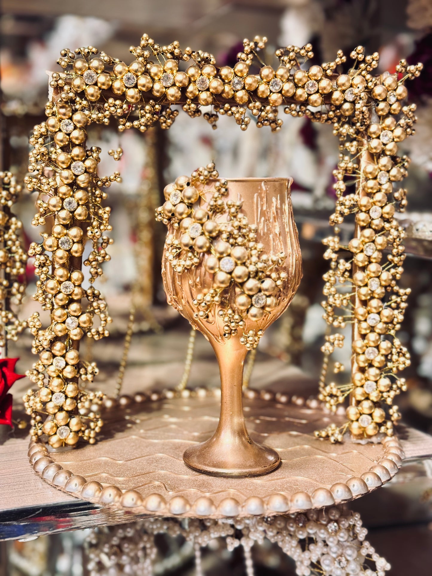 Pearl Stand Doodh Pilai Glass