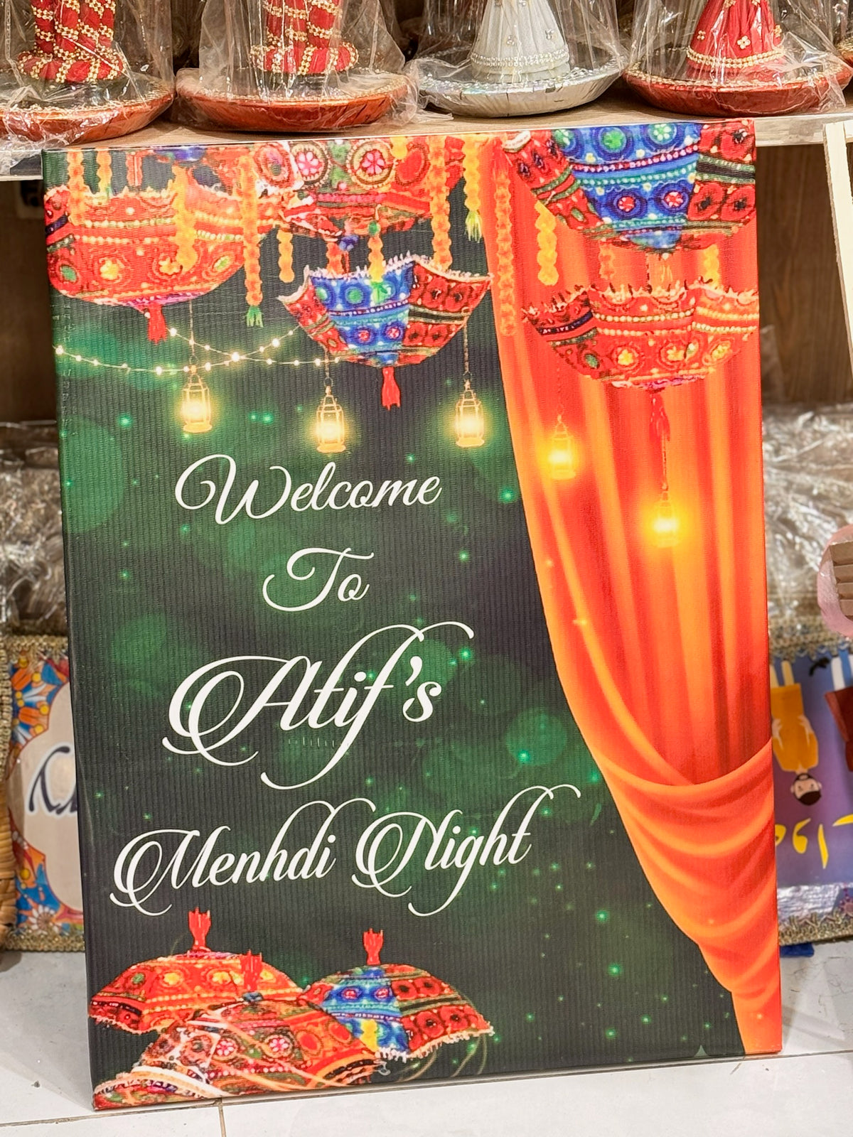 Mehndi Panaflex Boards