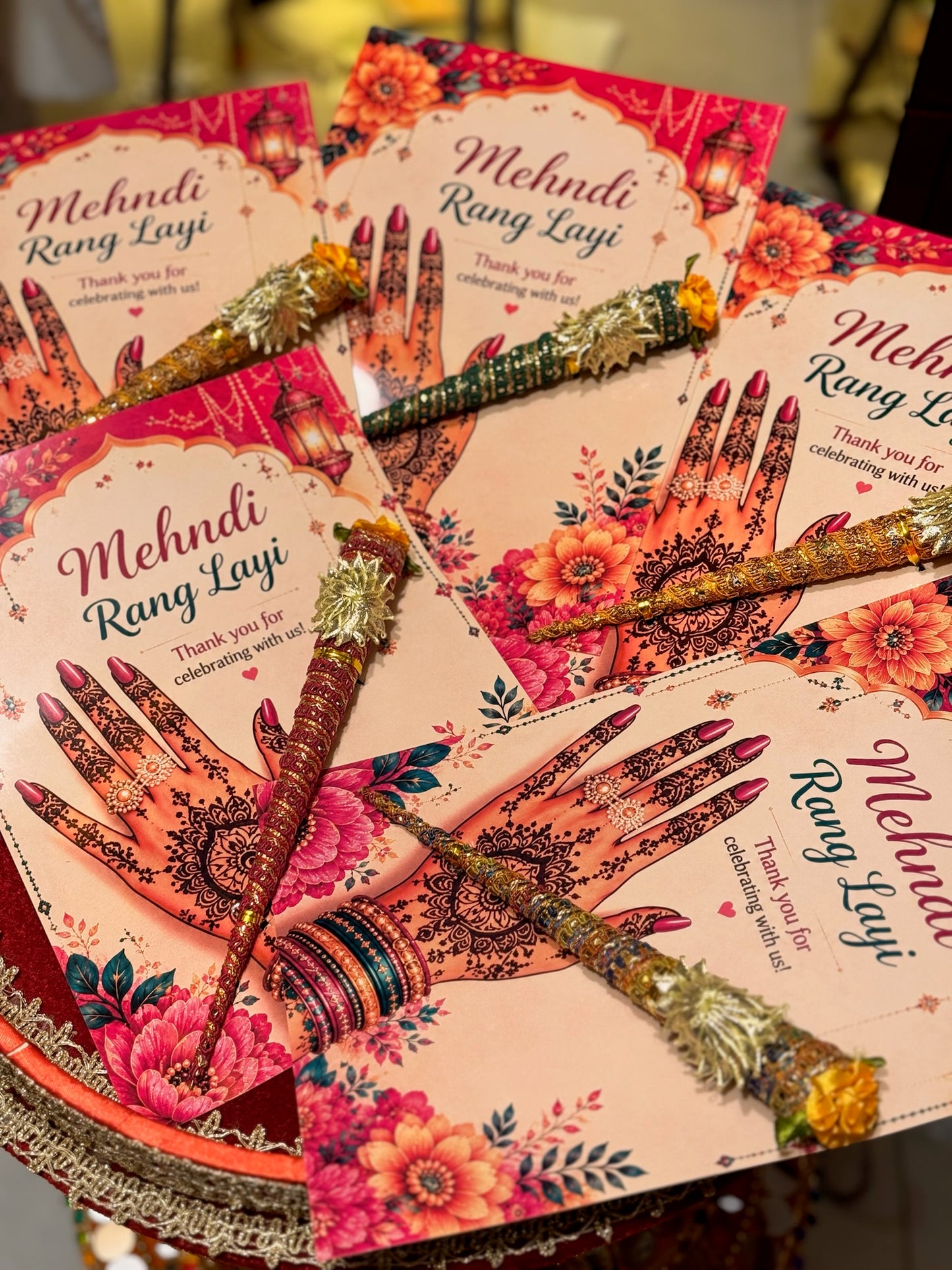 Mehndi Cone with Card
