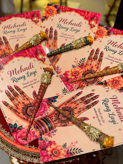 Mehndi Cone with Card