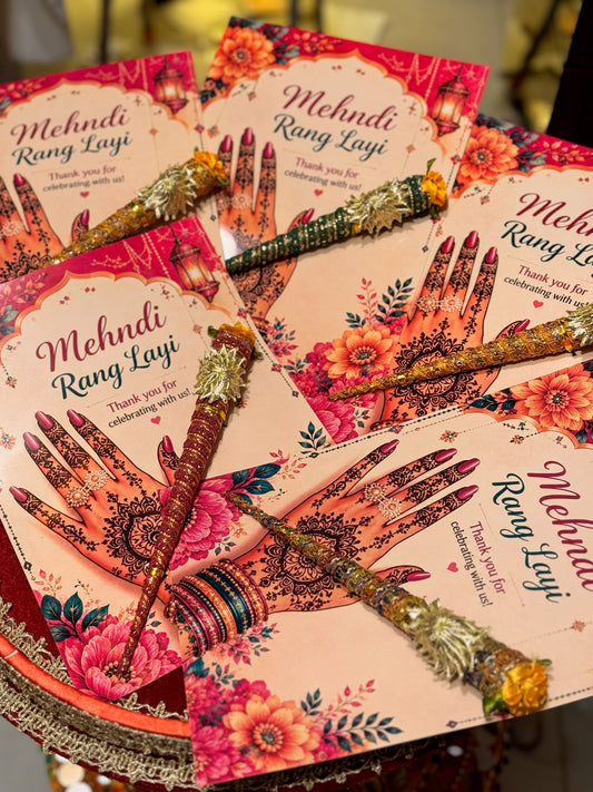 Mehndi Cone with Card