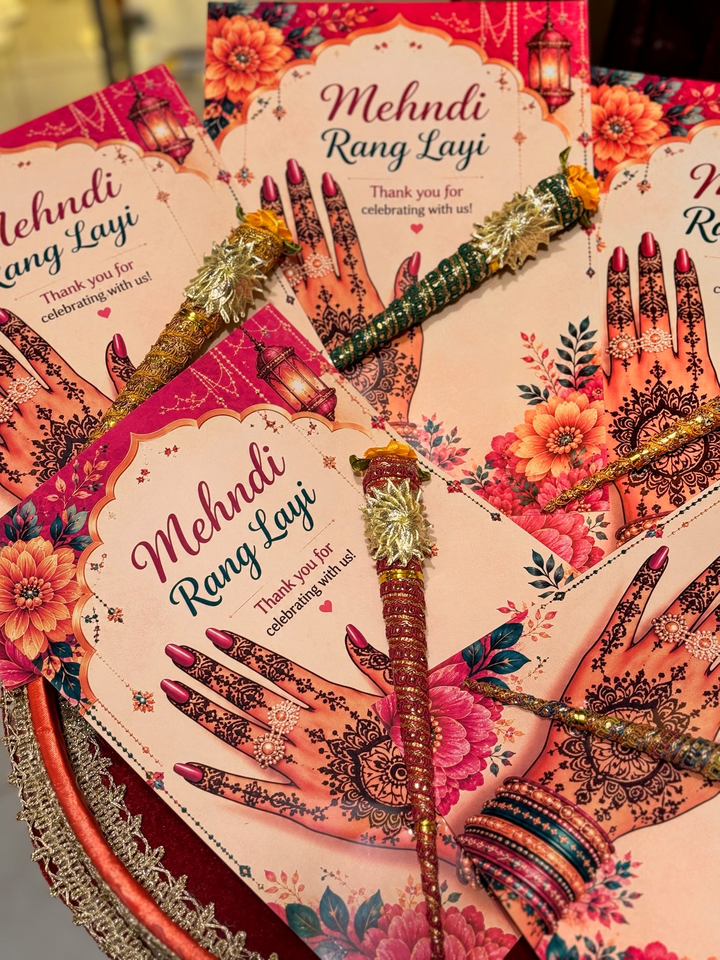 Mehndi Cone with Card