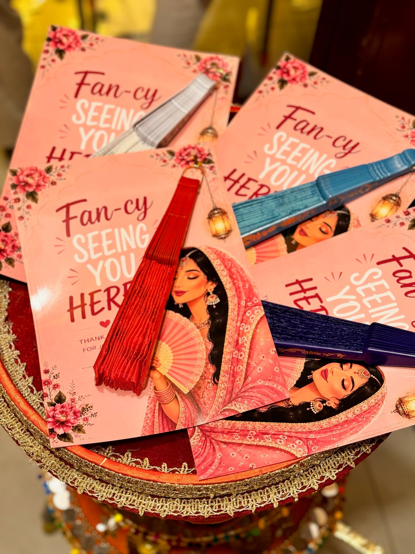 Fan with Card