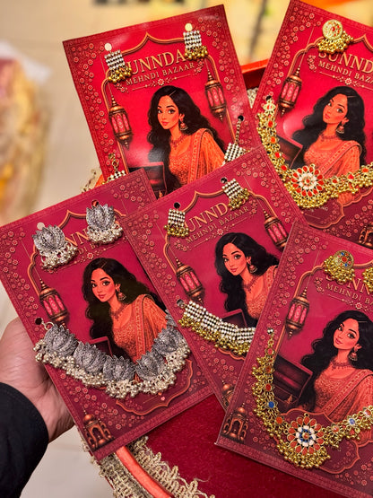 Jewelry Sets with Card for Favor