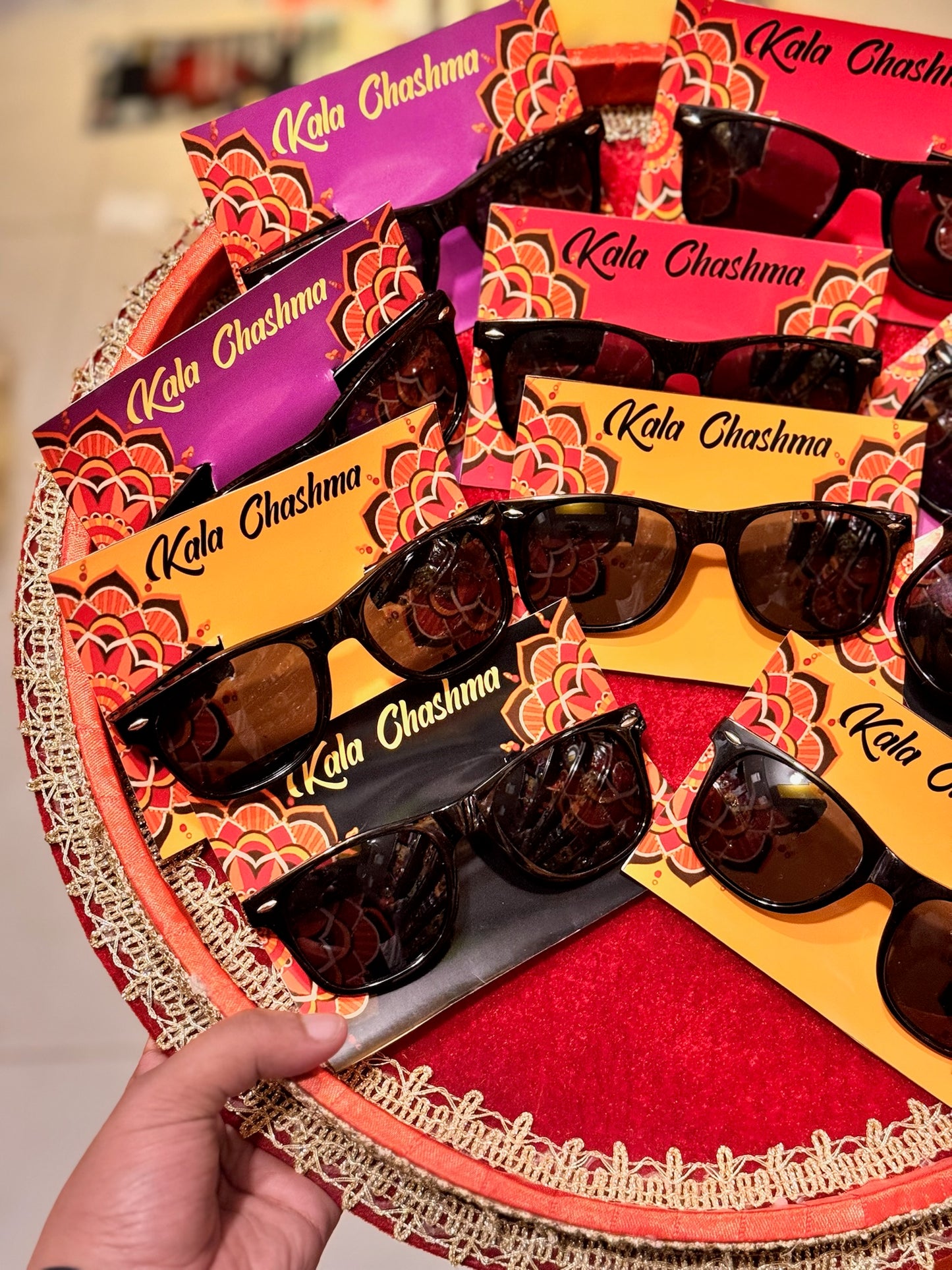 Glasses with Card