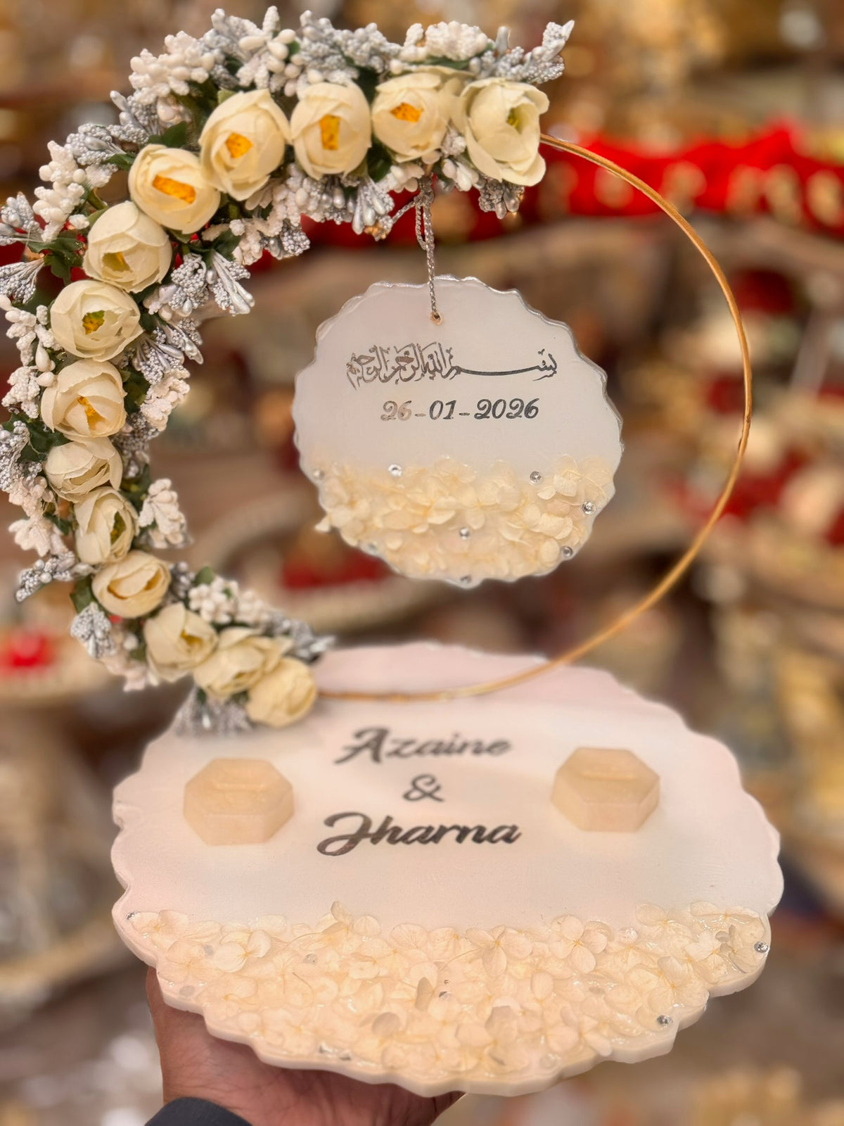 Resin Back Frame Ring Plate