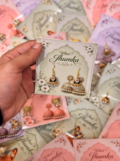 Metal Jhumka With Card