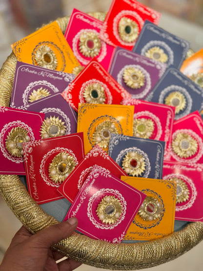 Mirror Gota Ring with Card