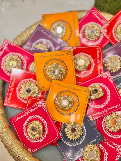 Mirror Gota Ring with Card