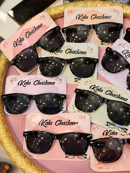 Glasses with Card Pastel Theme