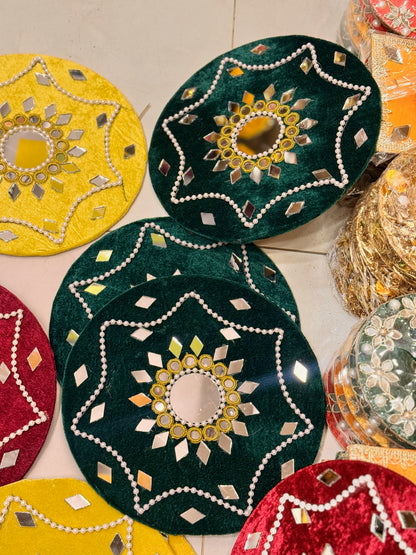 Velvet Mirror Plate Design 3