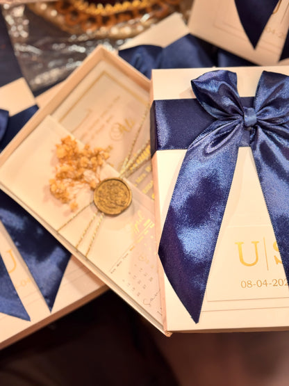 White Boxed Card (Minimum 50 Pieces)