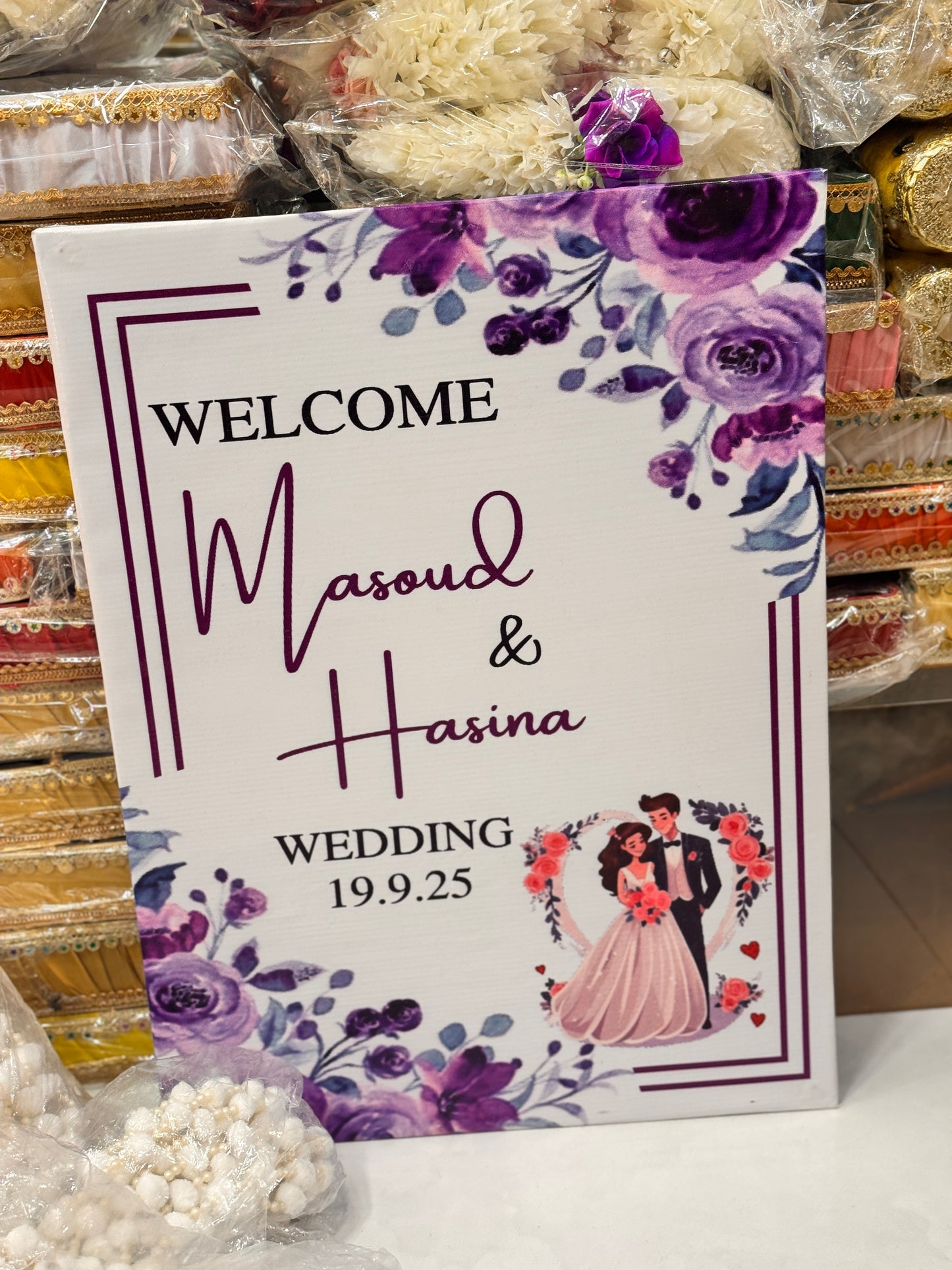 Wedding Panaflex Boards