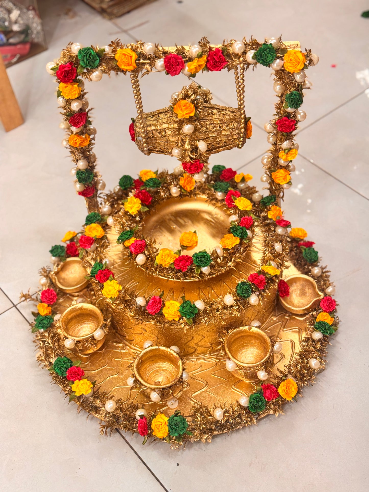 Gold Rasam Thaal