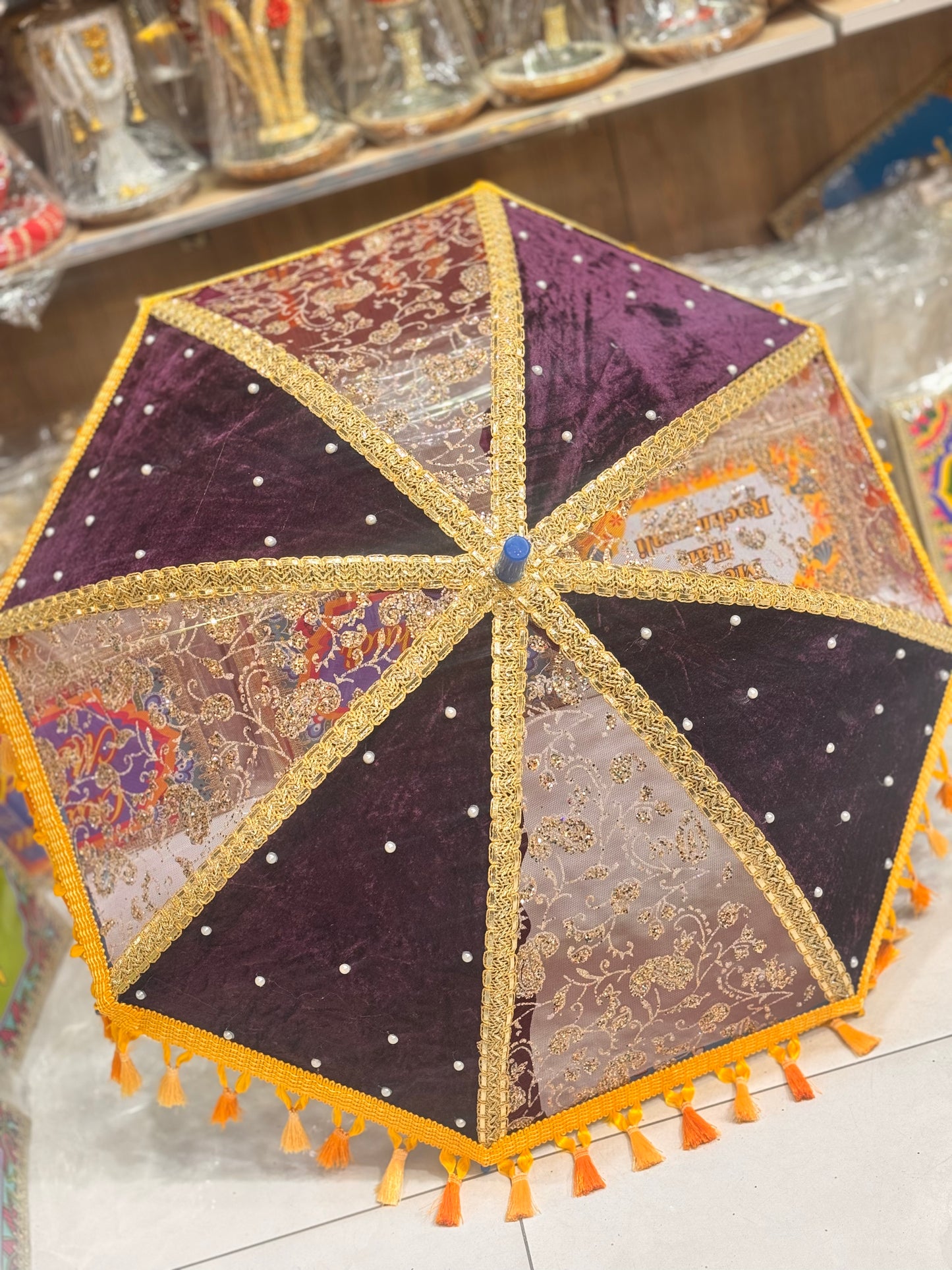 Velvet Net Umbrella