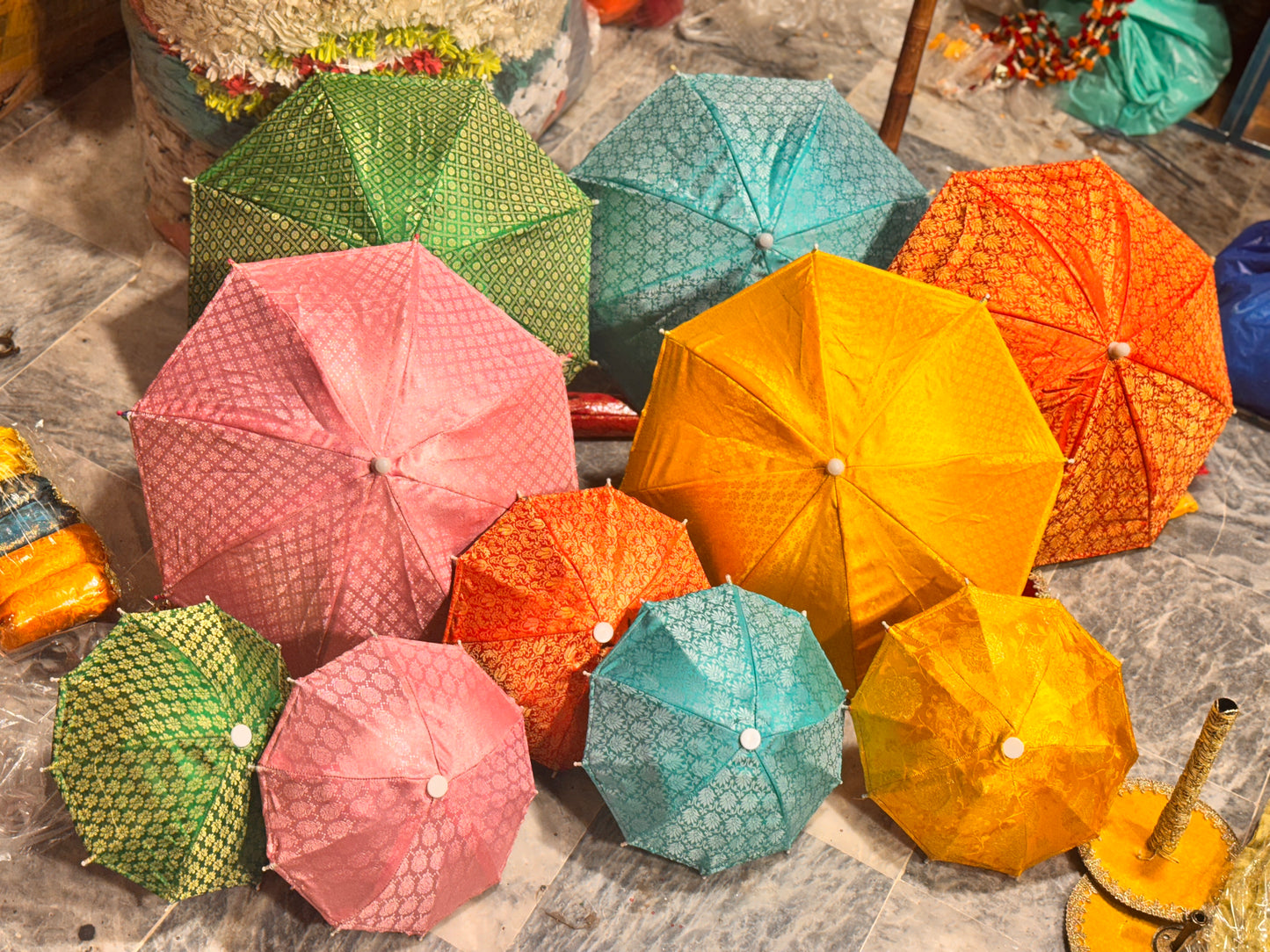 Decorative Umbrella With Stand