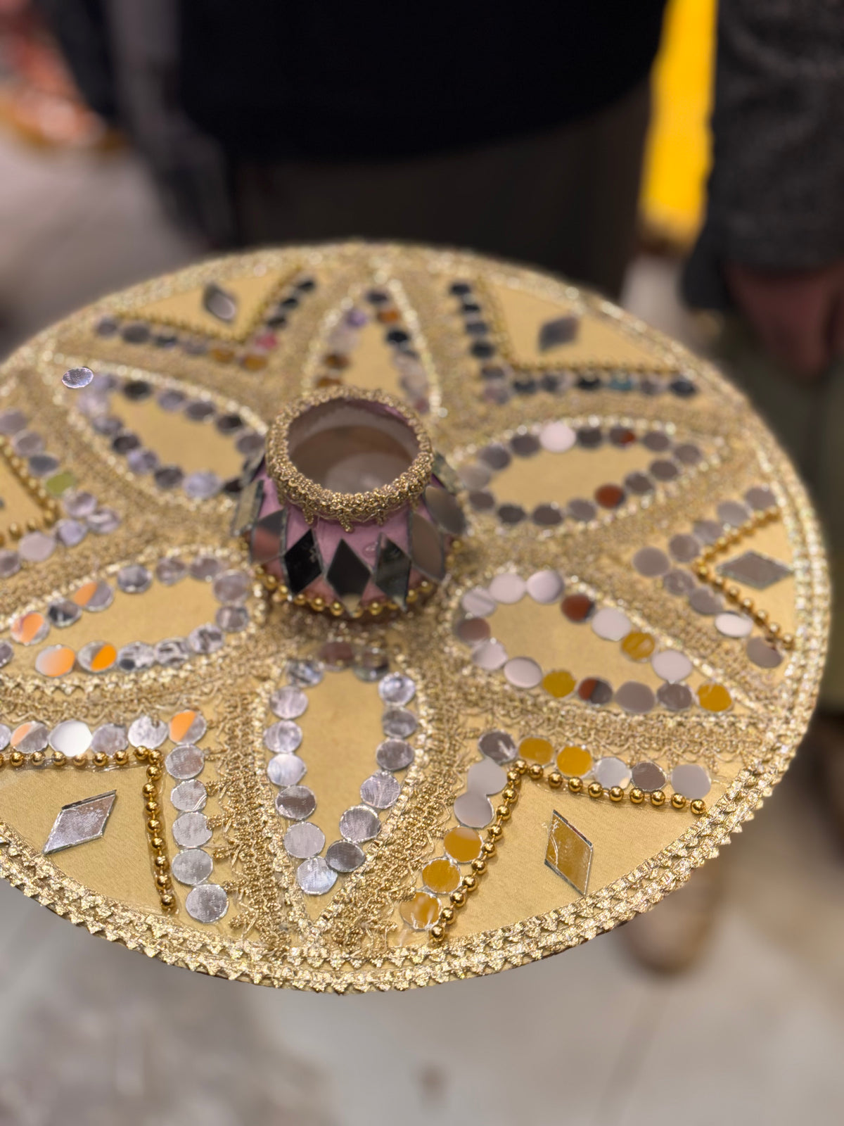 Diya Star Plate