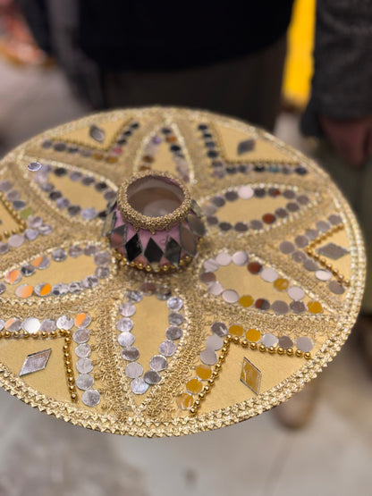 Diya Star Plate
