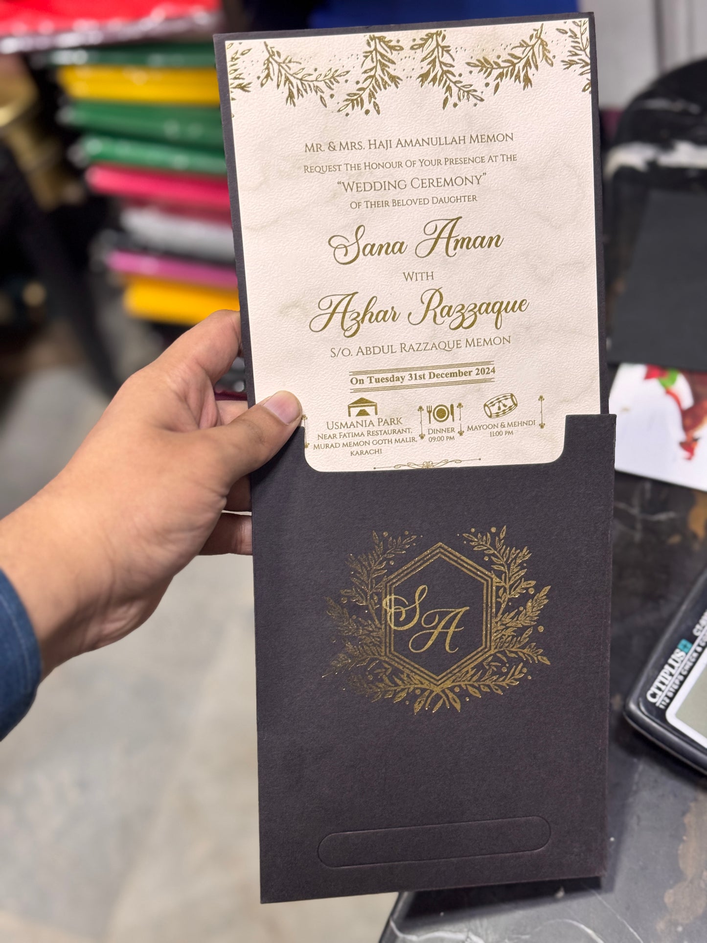 Pop up Boxed Card