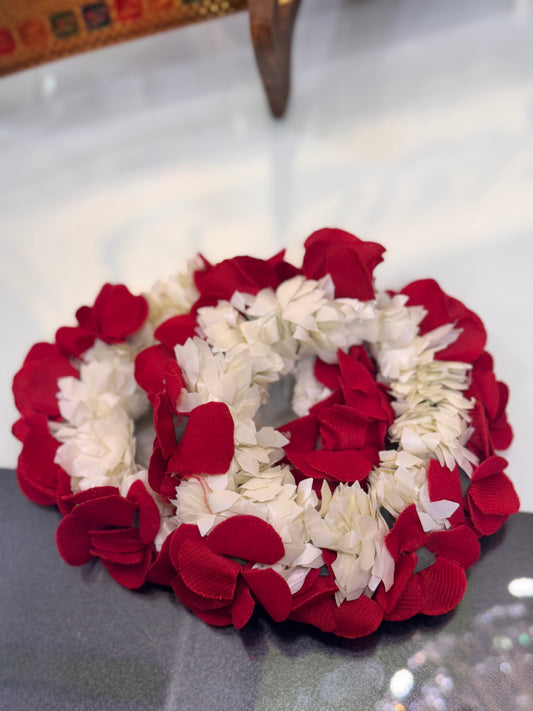 Red and White Gajray 12 PCS