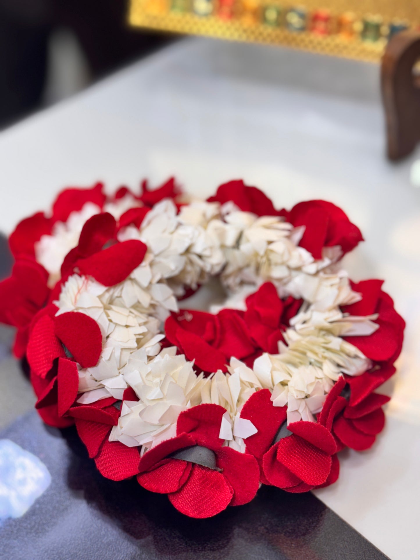 Red and White Gajray 12 PCS