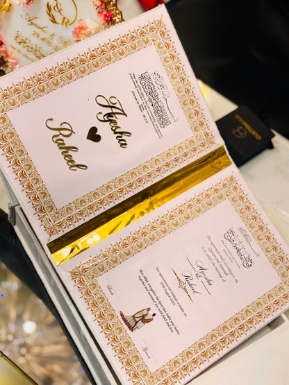 Premium Nikkah Box Set