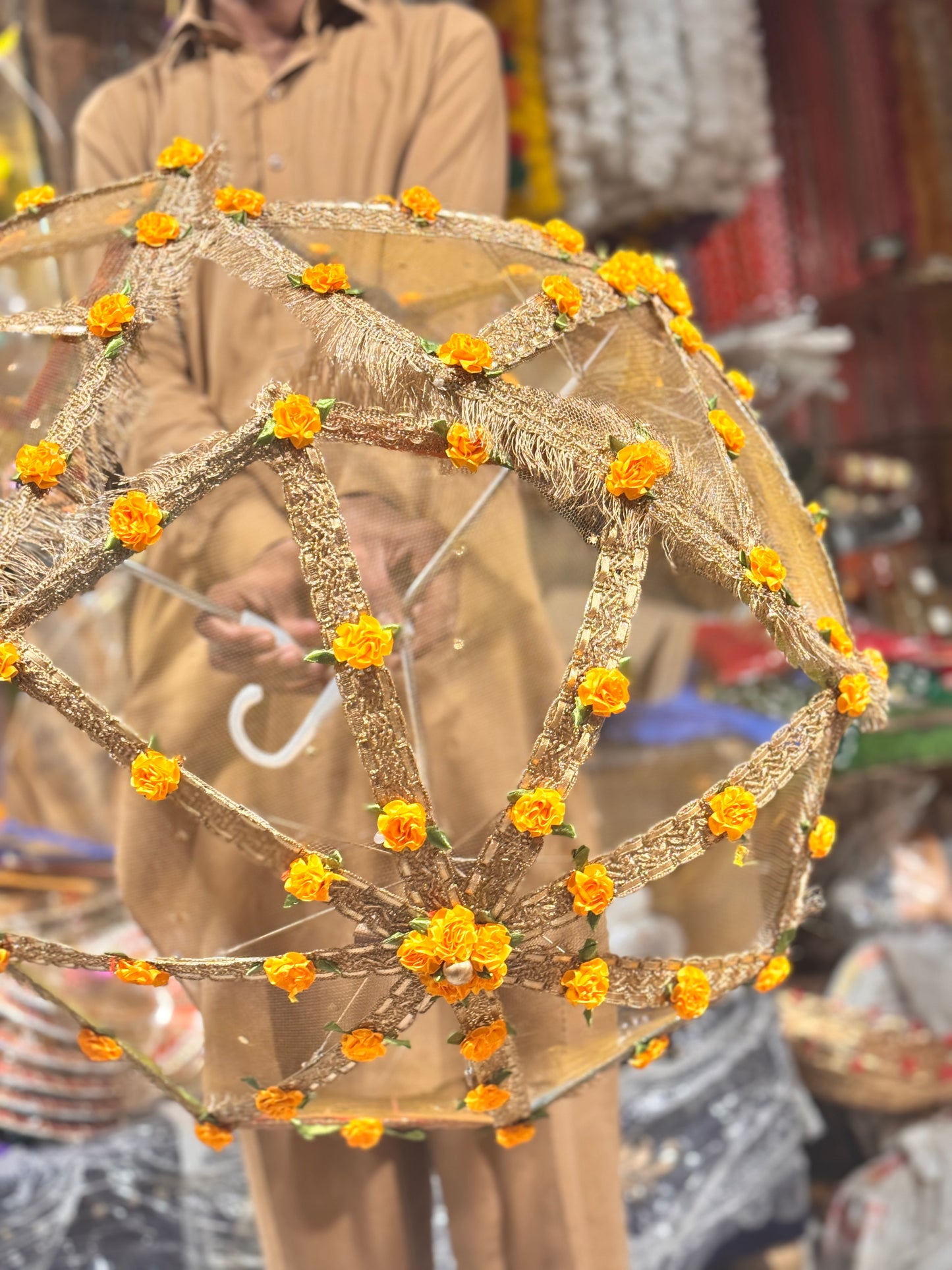 Gold Work Umbrella