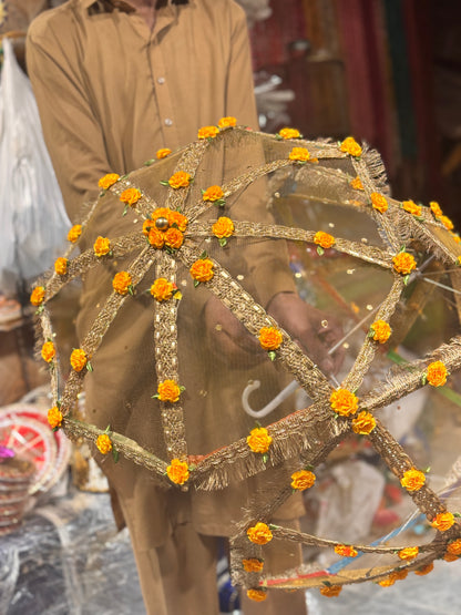 Gold Work Umbrella