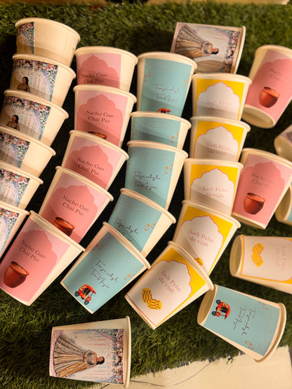 Pastel Theme Cups (Minimum 30 PCs)