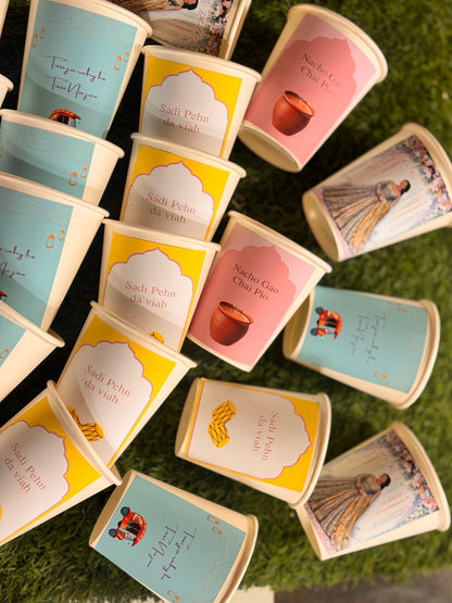 Pastel Theme Cups (Minimum 30 PCs)