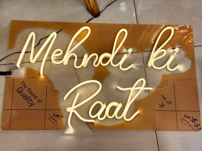 Wedding Neon Design 2
