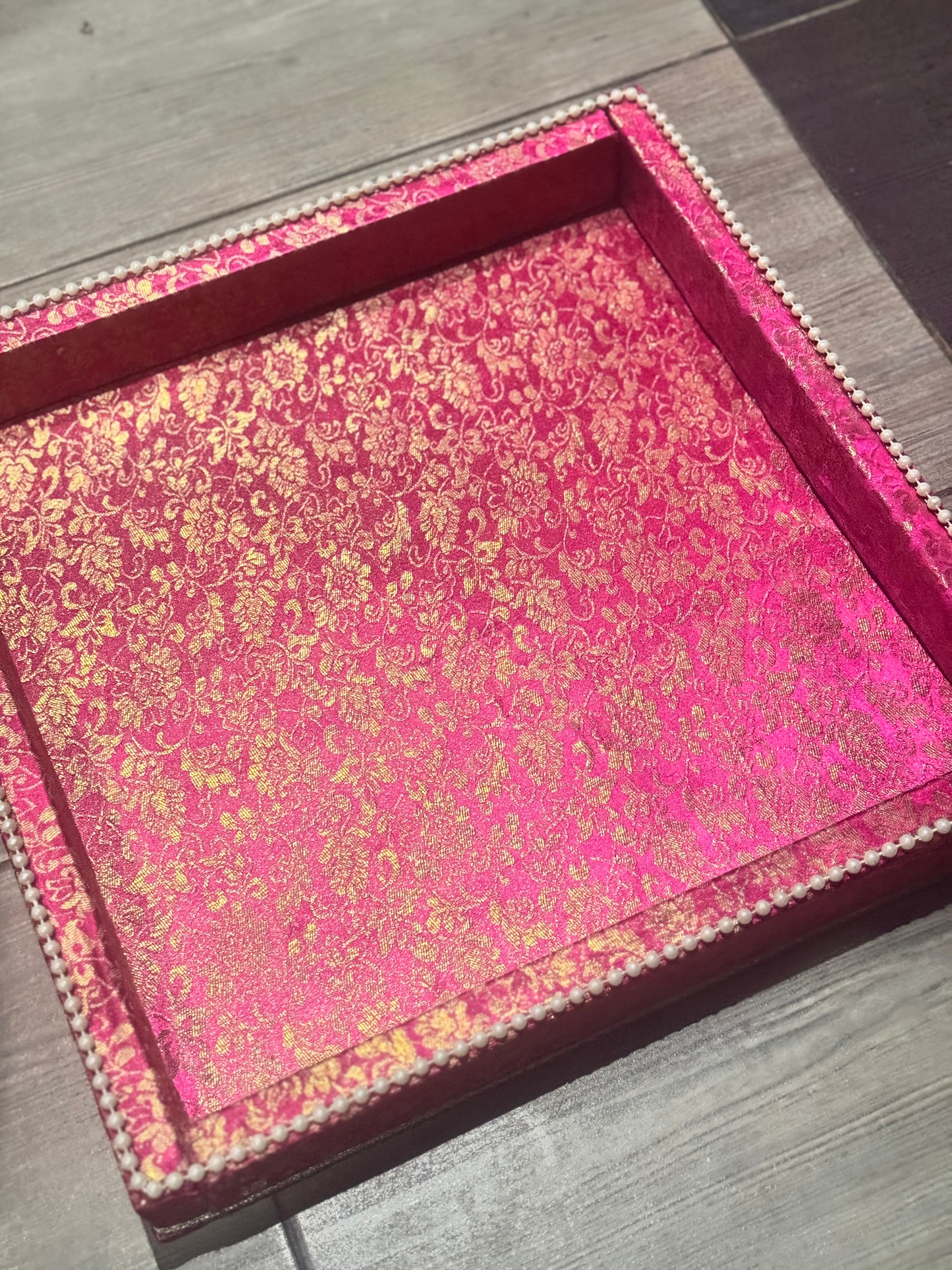 Velvet Square Tray
