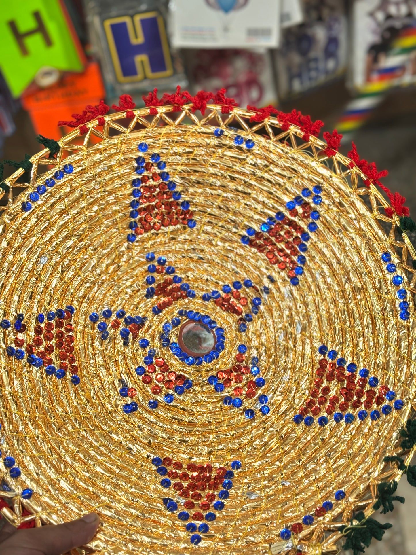 Traditional Chaba Tray 18 Inch