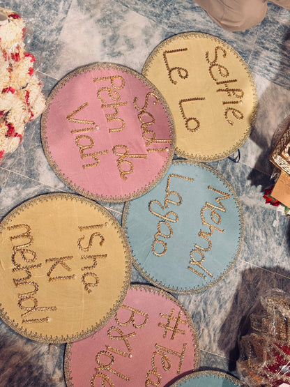 Velvet Hand Props Pastel Theme