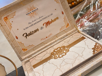 Nikkah Book Set