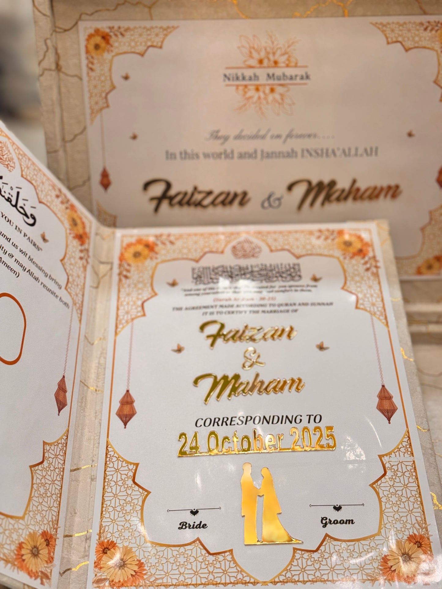 Nikkah Book Set
