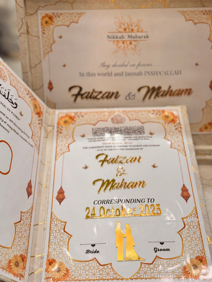 Nikkah Book Set
