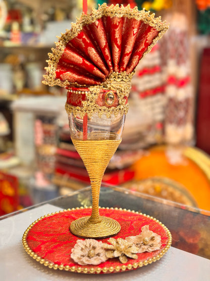 Pagh Design Doodh Pilai Glass