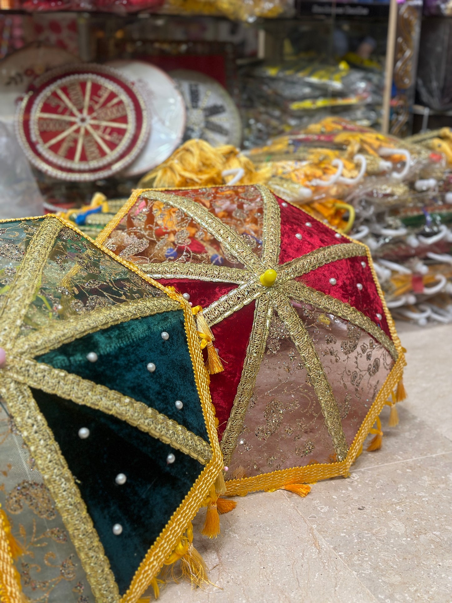 Velvet Net Umbrella