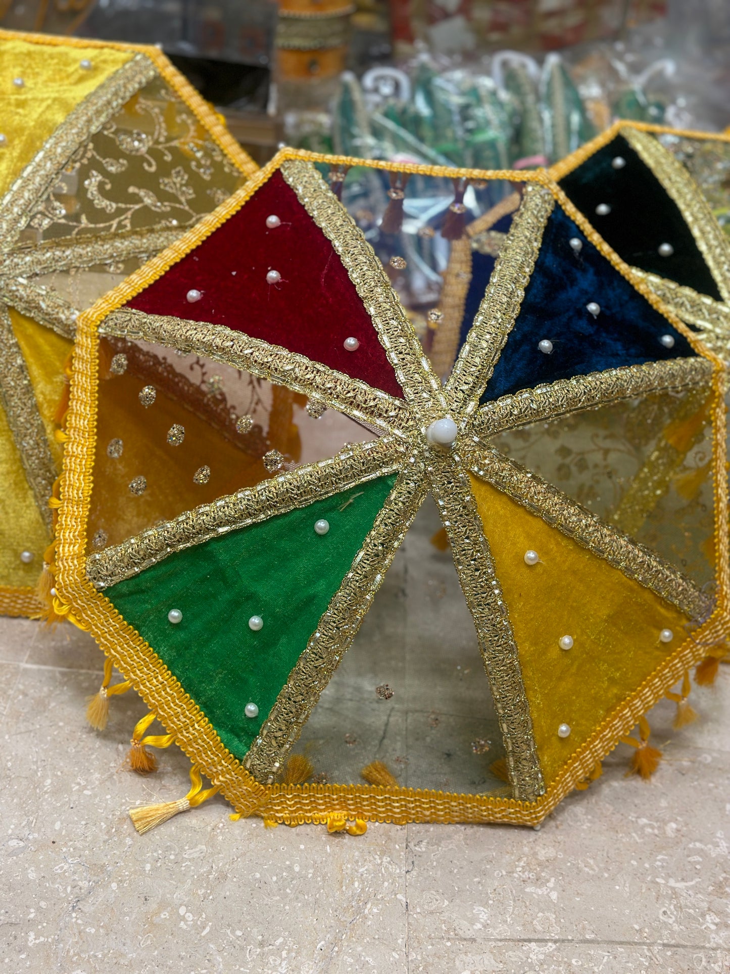 Velvet Net Umbrella