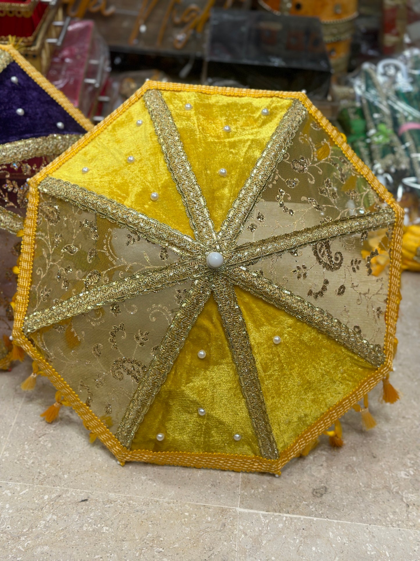 Velvet Net Umbrella
