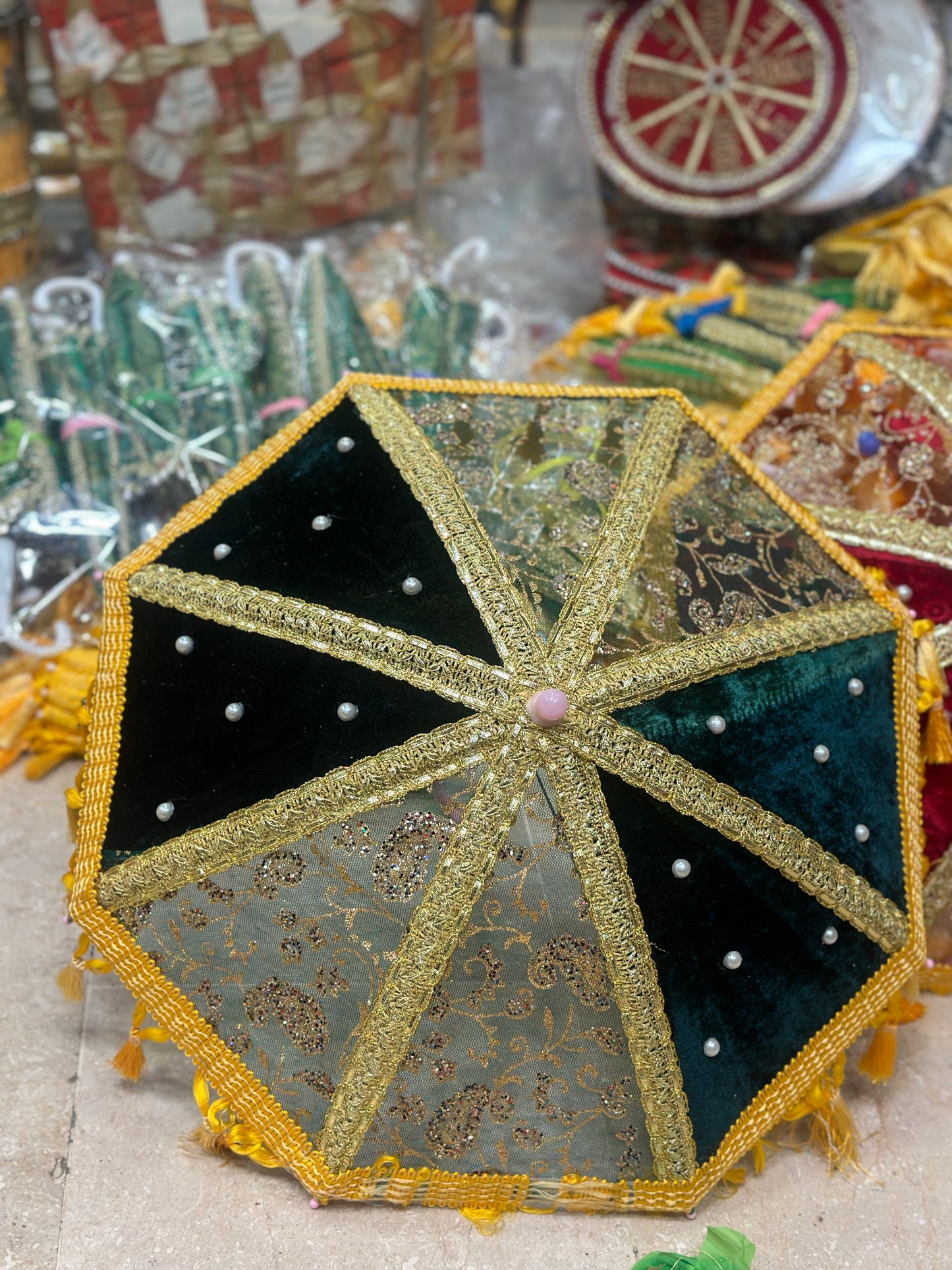 Velvet Net Umbrella