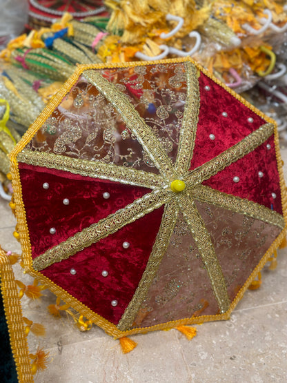 Velvet Net Umbrella